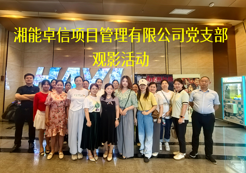 光影回溯歷史，信仰照亮征程 ——公司黨支部開展主題黨日觀影活動